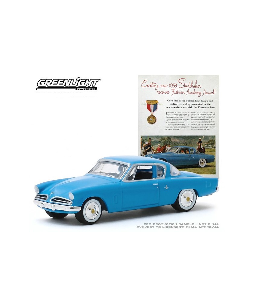 Greenlight Vintage Ad Cars Series 2 - 1953 Studebaker Champion