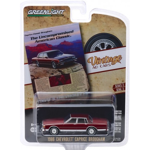 Greenlight Vintage Ad Cars Series 2 - 1986 Chevrolet Caprice