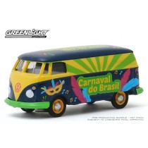 Greenlight Hobby Exclusive - Volkswagen Type 2 Van Carnaval Do Brasil 2020