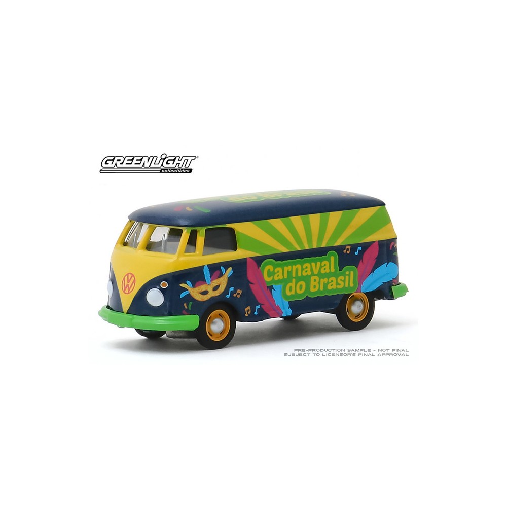 Greenlight Hobby Exclusive - Volkswagen Type 2 Van Carnaval Do Brasil 2020