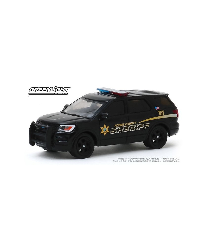 Greenlight Hobby Exclusive - 2017 Ford Police Interceptor Utility Adams County Sheriff