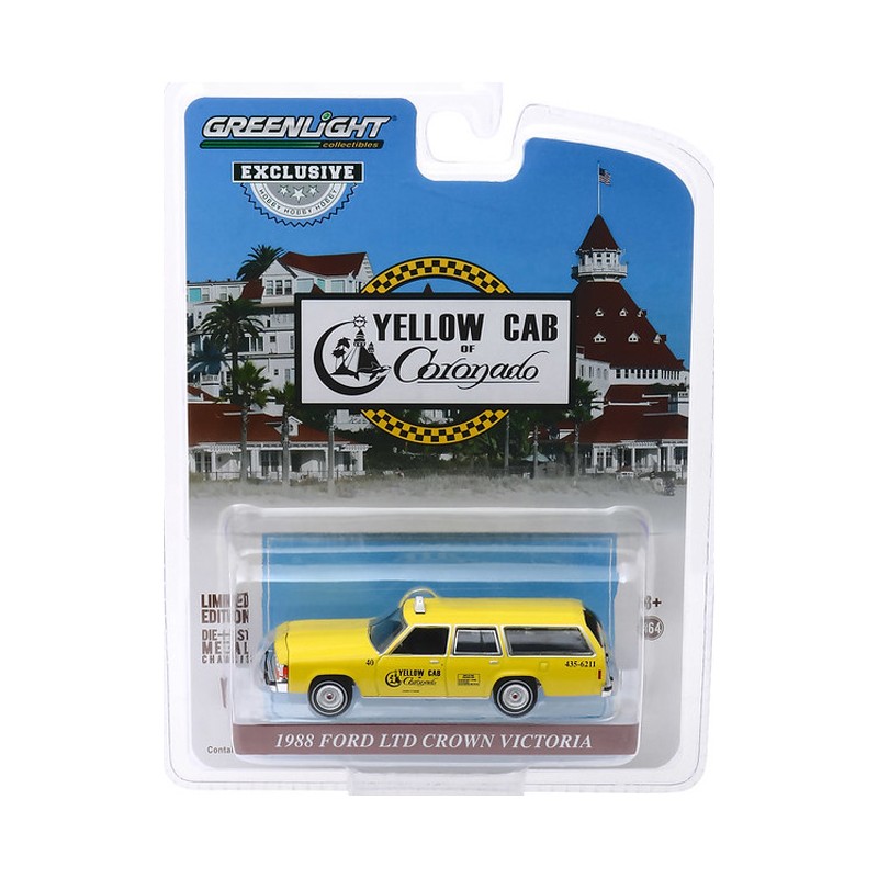 Greenlight HOBBY EXC 1988 FORD limitata Crown Victoria CARRO-TAXI 