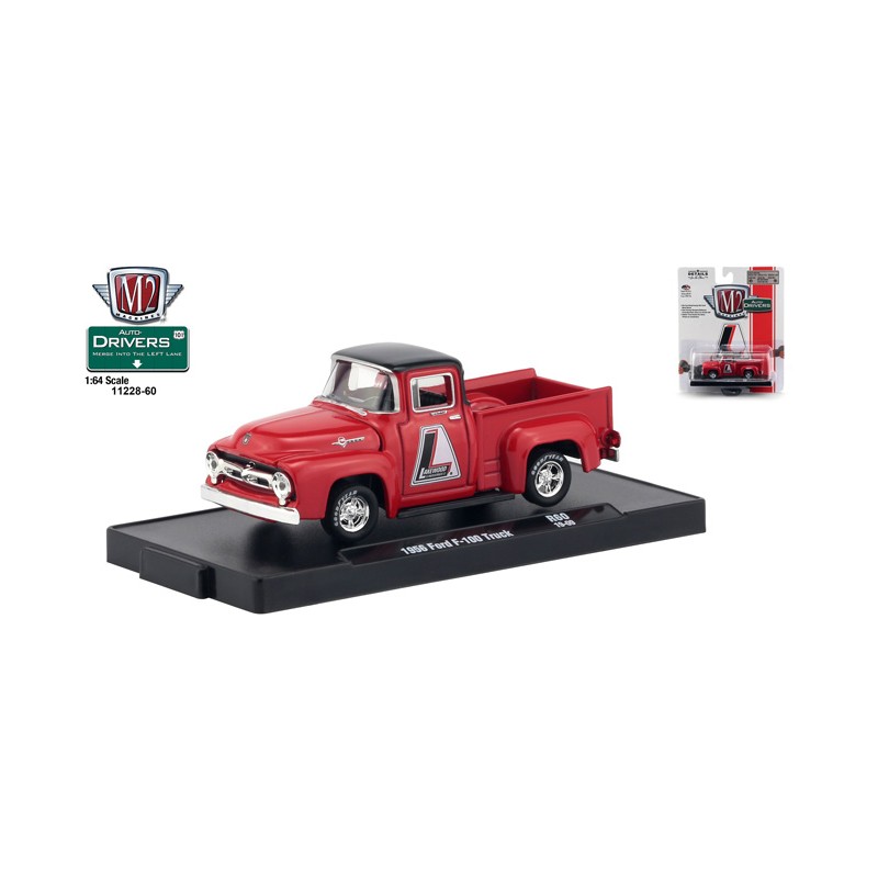M2 Machines 1:64 Detroit Muscle Release 60 1969 Ford F-100 Ranger Truck CHASE