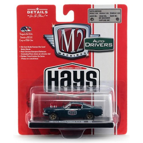 M2 Machines Drivers Release 60 - 1966 Ford Mustang Fastback
