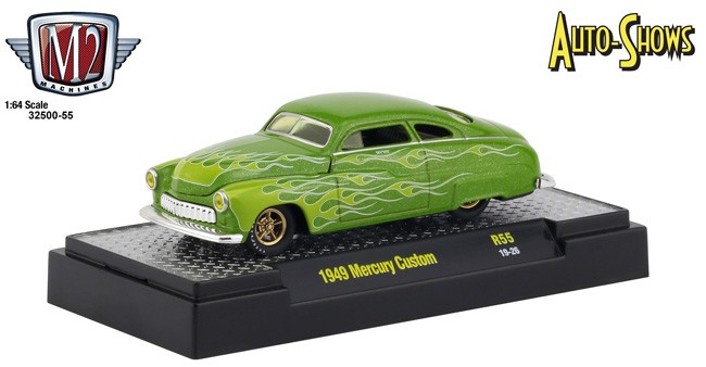 Details about    1949 MERCURY CLUB COUPE LIMITED EDITION CRUISER 1/64 M2 CUSTOM WHEELS AND TIRES 