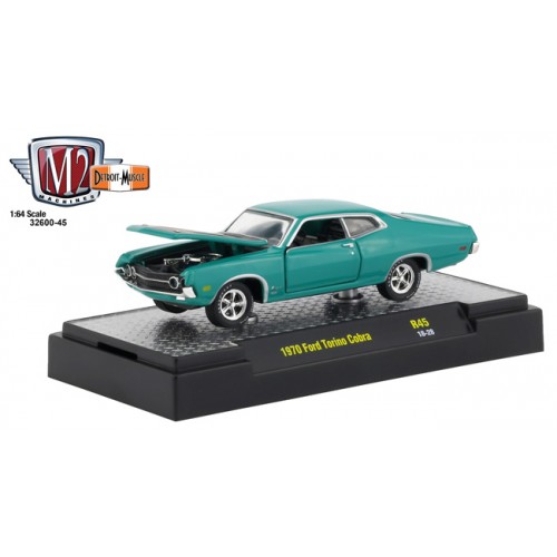 M2 Machines Detroit Muscle Release 45 - 1970 Ford Torino Cobra