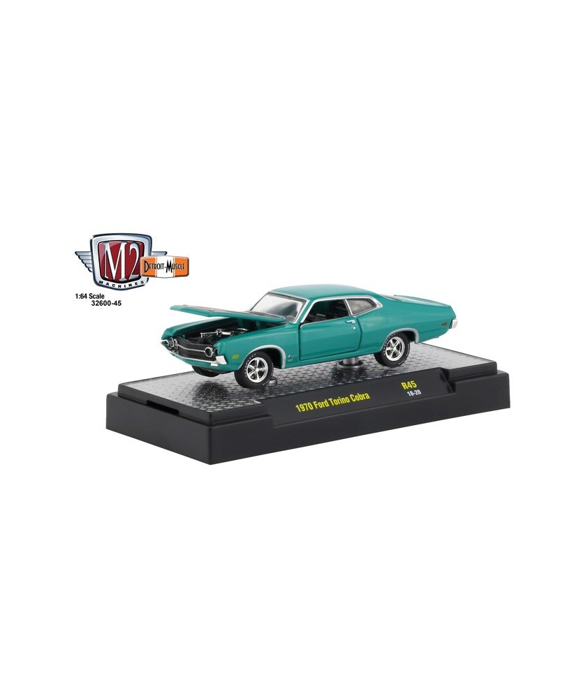 M2 Machines Detroit Muscle Release 45 - 1970 Ford Torino Cobra