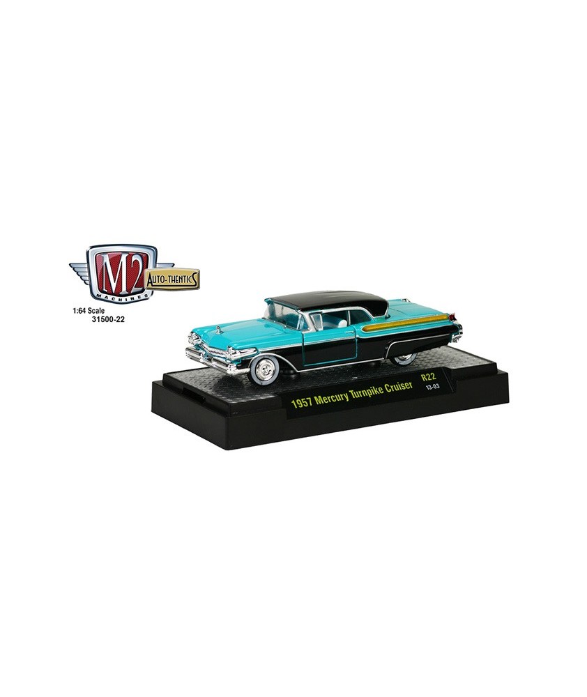 M2 Machines Auto-Thentics Release 22 - 1957 Mercury Turnpike Cruiser