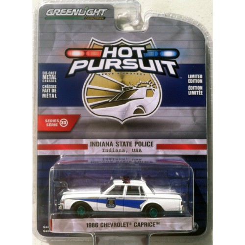 Greenlight Hot Pursuit Series 33 - 1988 Chevy Caprice GREEN MACHINE