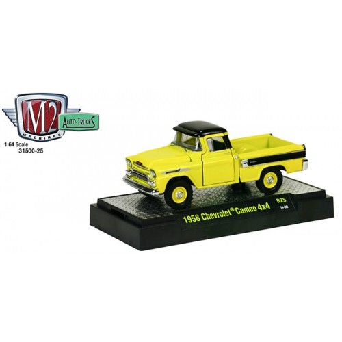 M2 Machines Auto-Trucks Release 25 - 1958 Chevrolet Cameo 4x4 Clamshell Package