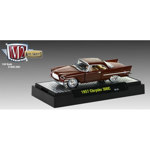 M2 Machines Auto-Thentics Release 20 - 1957 Chrysler 300C Clamshell Package