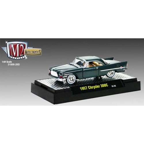 M2 Machines Auto-Thentics Release 20 - 1957 Chrysler 300C Clamshell Package