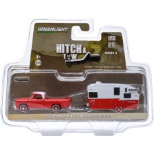 Greenlight Hitch and Tow Series 4 - 1962 Dodge D-100 and Shasta Airflyte Camper