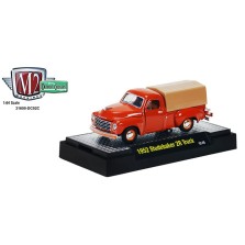 M2 Machines Detroit Cruisers Release 2 - 1952 Studebaker 2R Truck with Cover Clamshell Package