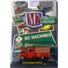 M2 Machines Detroit Cruisers Release 2 - 1952 Studebaker 2R Truck with Cover Clamshell Package