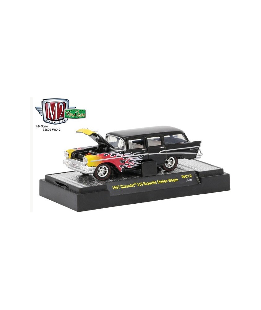 M2 Machines Wild Cards Release 12 - 1957 Chevy 210 Beauville Station Wagon