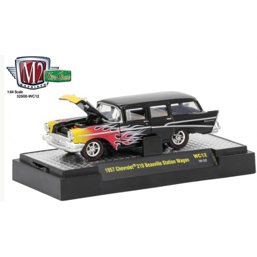 M2 Machines Wild Cards Release 12 - 1957 Chevy 210 Beauville Station Wagon
