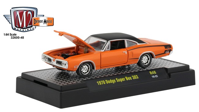 M2 Machines Detroit Muscle Release 48 - 1970 Dodge Super Bee 383