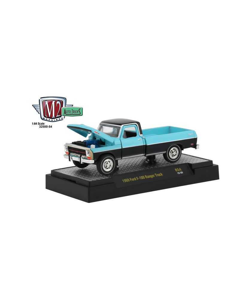 M2 Machines Auto-Trucks Release 54 - 1969 Ford F-100 Ranger Truck M2 Machines Auto-Trucks Release 54 - 1969 Ford F-100 Ranger Truck
