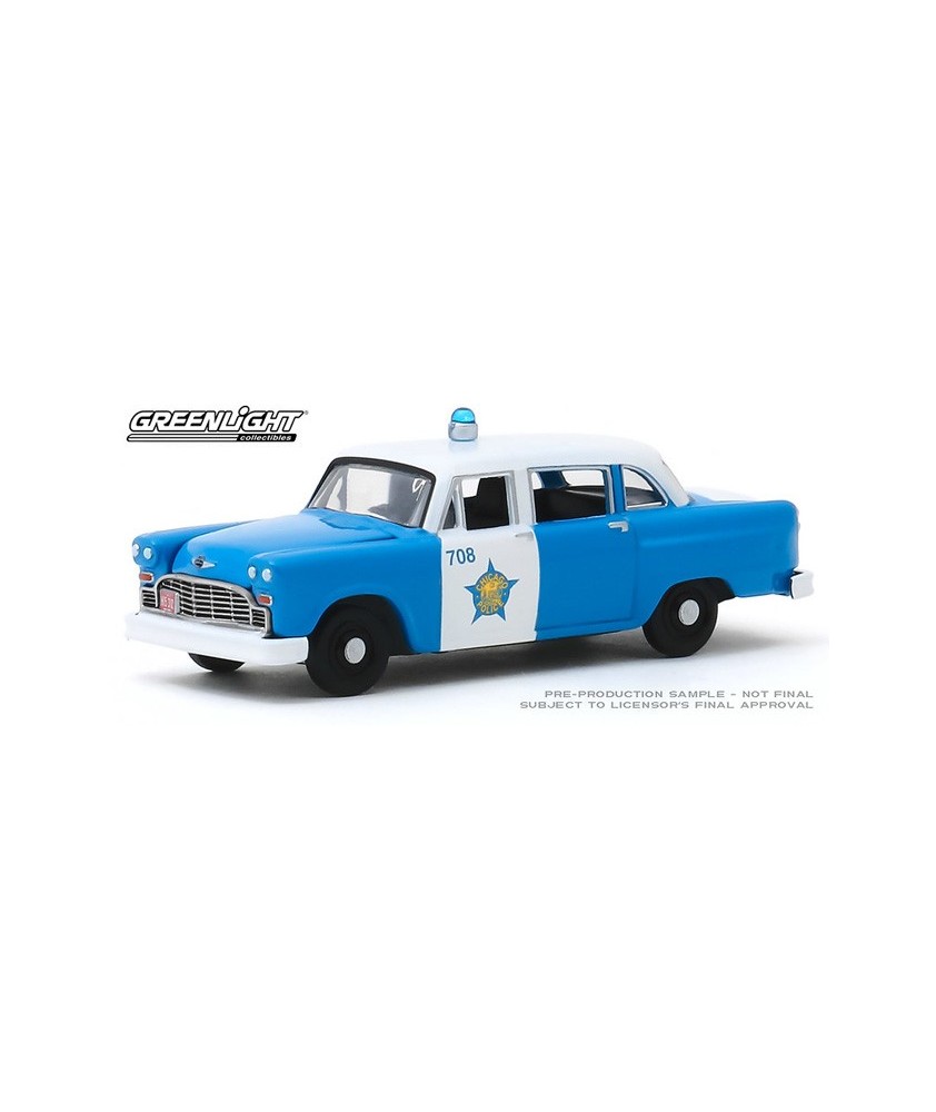 Greenlight Hot Pursuit Series 34 - 1961 Checker Marathon Police Car Chicago