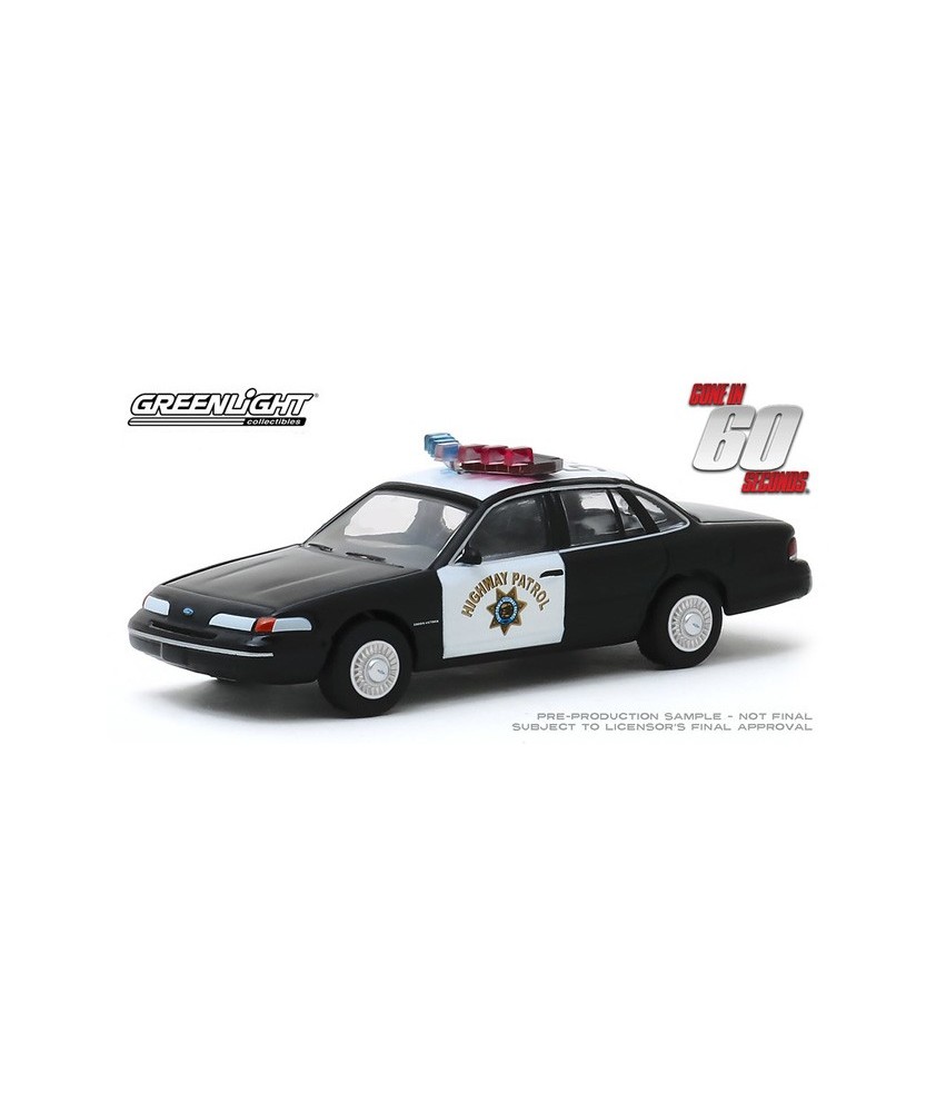 Greenlight Hollywood Series 27 - 1992 Ford Crown Victoria Police Interceptor