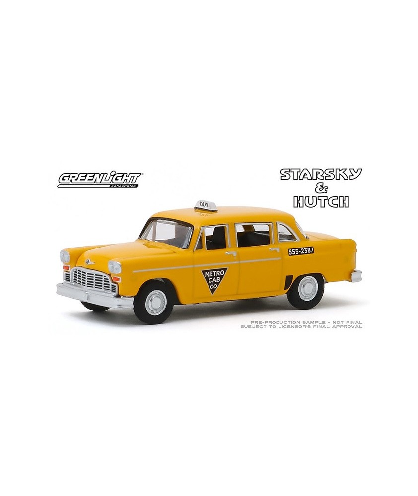 Greenlight Hollywood Starsky and Hutch Edition - 1968 Checker Taxi