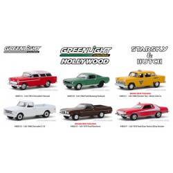 Greenlight Hollywood Starsky and Hutch Edition - Six Car Set