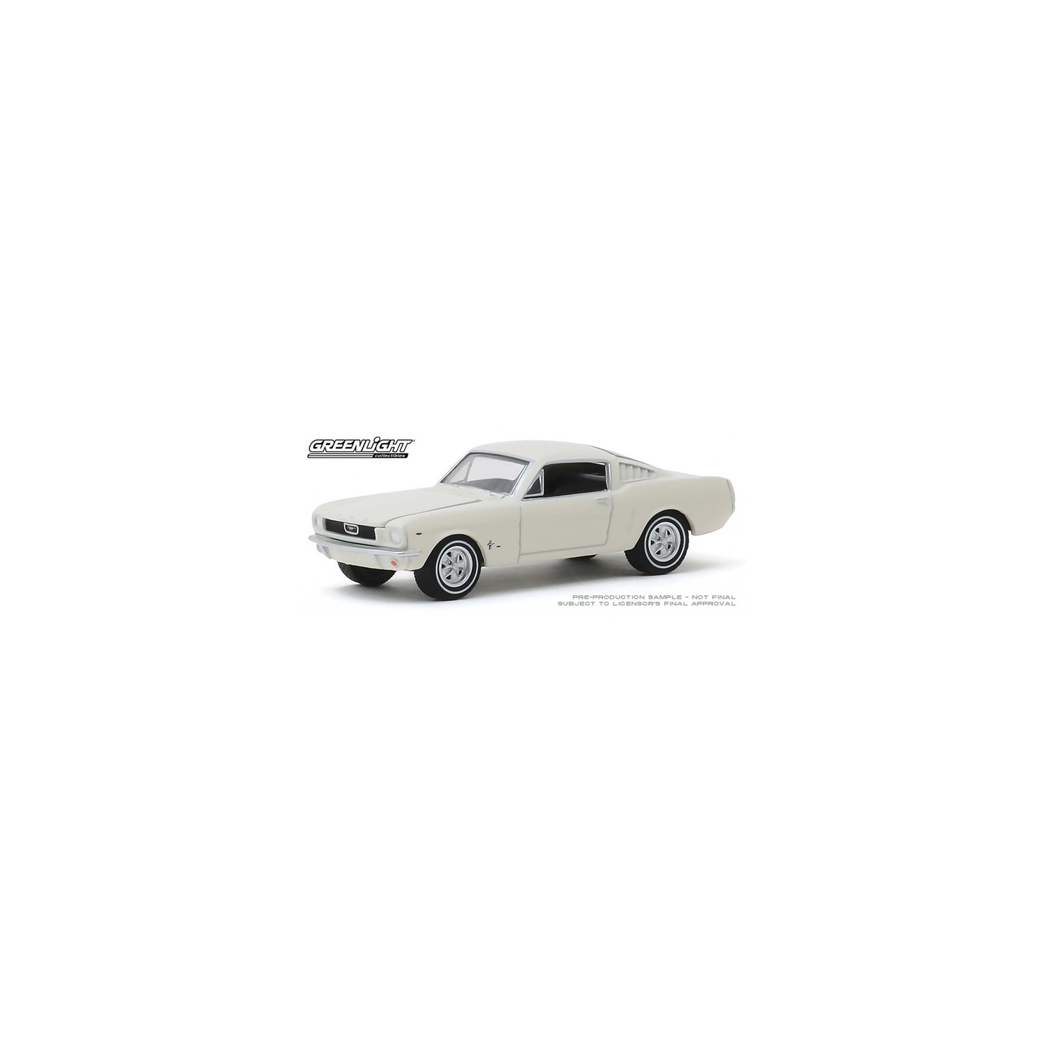 échelle 1:64 Greenlight 30120 FORD Mustang 1965 FORD T5 blanc 