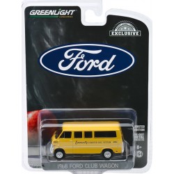 Greenlight Hobby Exclusive - 1968 Ford Club Wagon School Bus