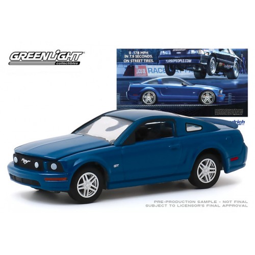 Greenlight Hobby Exclusive BF Goodrich Vintage Ad Cars - 2009 Ford Mustang GT