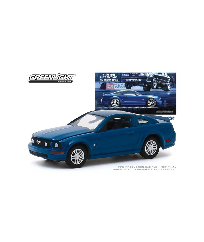 Greenlight Hobby Exclusive BF Goodrich Vintage Ad Cars - 2009 Ford Mustang GT