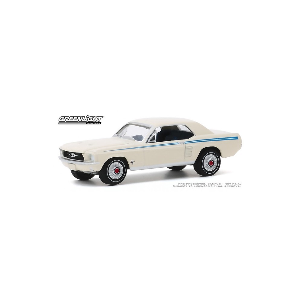 Details about   1967 Ford Mustang Coupe "Hobby Exclusive" 1:64 Diecast Car 30007 Greenlight 