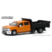 Greenlight Dually Drivers Series 4 - 2017 Chevrolet Silverado 3500 Dually Dump Truck