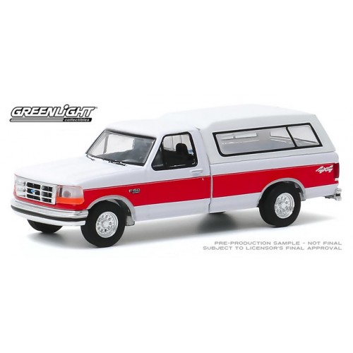 Greenlight Blue Collar Series 7 - 1994 Ford F-150 XLT with Camper Shell