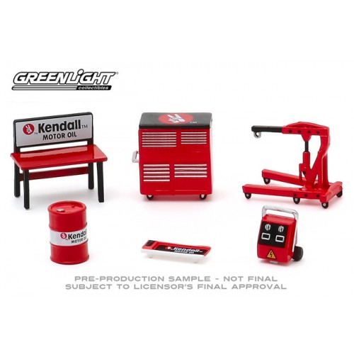 Greenlight Shop Tools Series 3 - Kendall Motor Oil Tool Pack