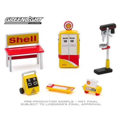 Greenlight Shop Tools Series 3 - Shell Oil Tool Pack