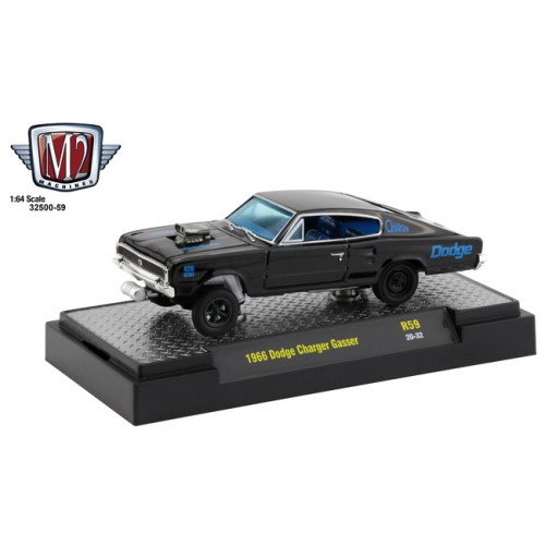 M2 Machines Auto-Thentics Release 59 - 1966 Dodge Charger Gasser