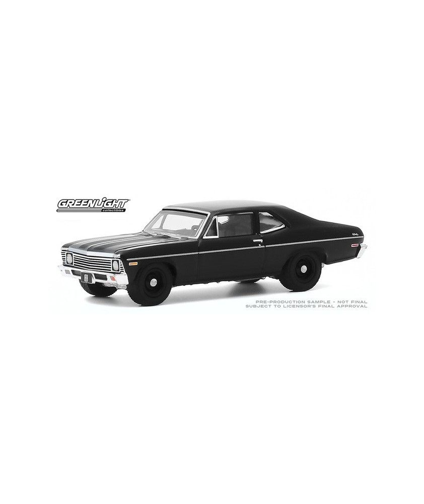 Greenlight Black Bandit Series 23 - 1968 Chevrolet Nova