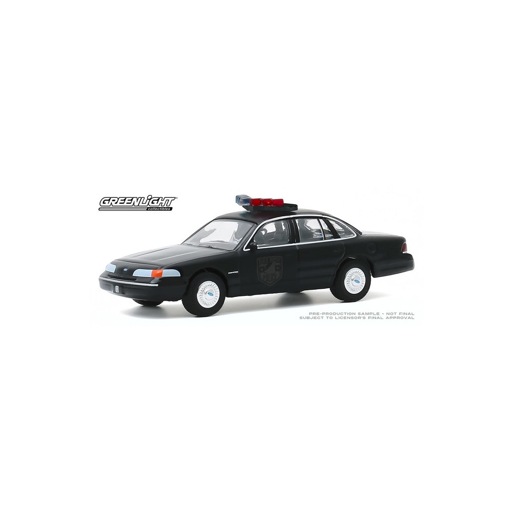 Greenlight Black Bandit Series 23 - 1992 Ford Crown Victoria Police Interceptor