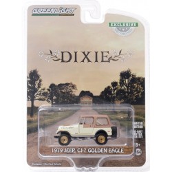 Greenlight Hobby Exclusive - 1979 Jeep CJ-7 Golden Eagle Dixie