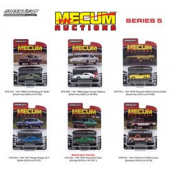 Greenlight Mecum Auctions Series 5 - Six Car Set