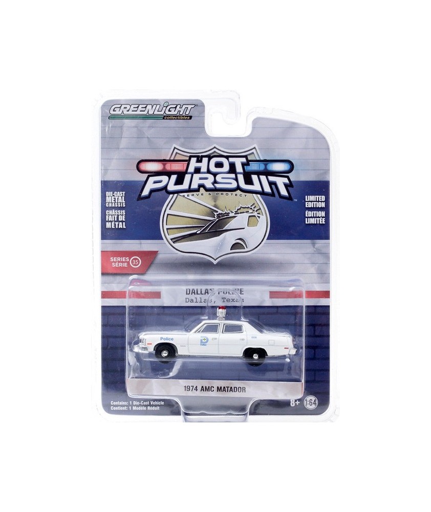 Greenlight Hot Pursuit Series 35 - 1974 AMC Matador