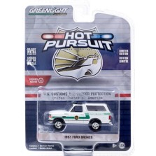 Greenlight Hot Pursuit Series 35 - 1993 Ford Bronco US Customs and Border Patrol