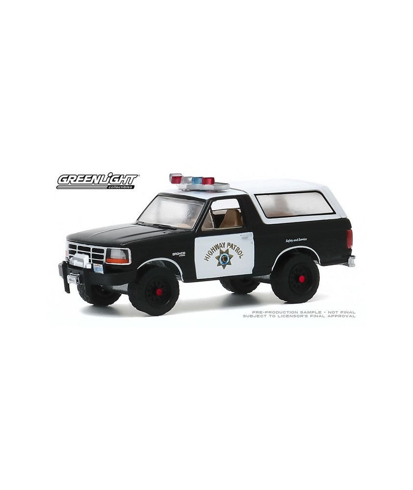 Greenlight Hot Pursuit Series 35 - 1995 Ford Bronco CHP