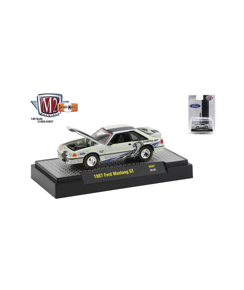 M2 Machines Hobby Exclusive - 1987 Ford Mustang GT M2 Machines Hobby Exclusive - 1987 Ford Mustang GT