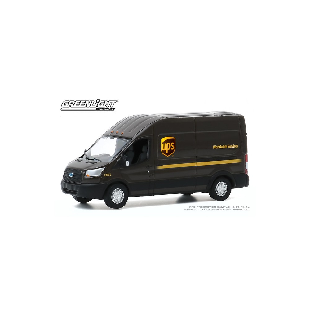15466 30212 Greenlight Hobby exclusive-Police 2020 FORD TRANSIT LWB high roof 