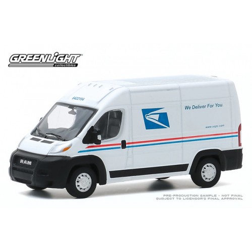 Greenlight Route Runners Series 1 - 2019 RAM ProMaster 2500 Cargo High Roof