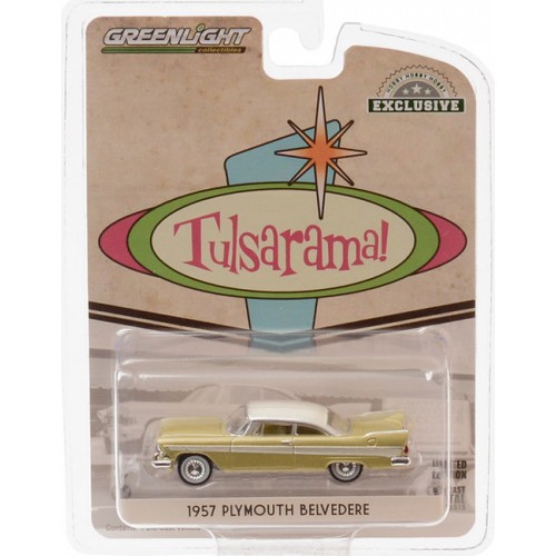 Greenlight Hobby Exclusive - 1957 Plymouth Belvedere Tulsarama
