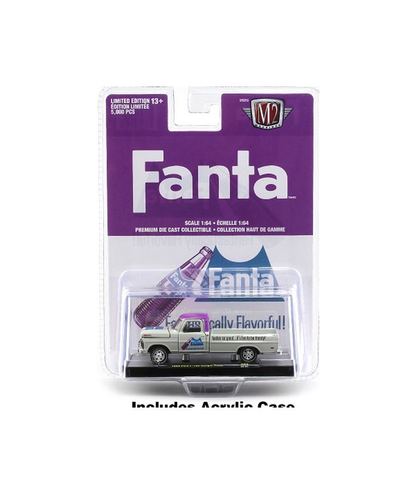 M2 Machines Coca-Cola Release A03 - 1969 Ford F-100 Ranger Truck