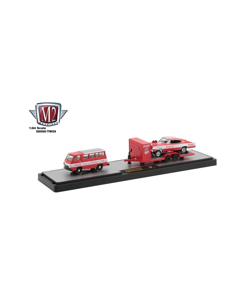 M2 Machines Coca-Cola Hauler Release TW05 - 1964 Dodge A100 Van